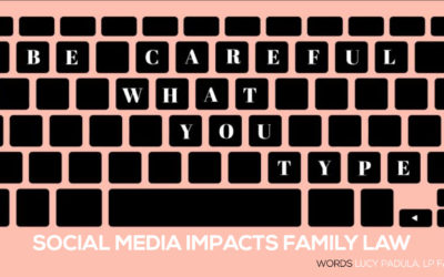 Social Media Impacts Family Law